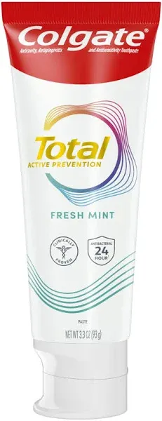 Colgate Total Fresh Mint Stripe Gel Toothpaste