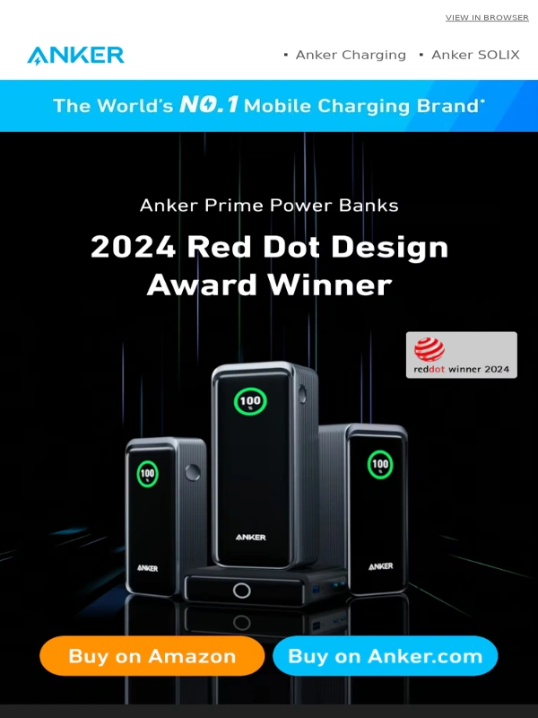 Anker - Anker Prime | The Power Bank Choice of Experts ?
