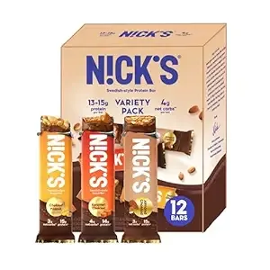 Nick's protein bars 24 for $24 at Amazon