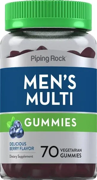 Nature's Truth Men's Multivitamin with B-12, D3, Zinc, Natural Berry,