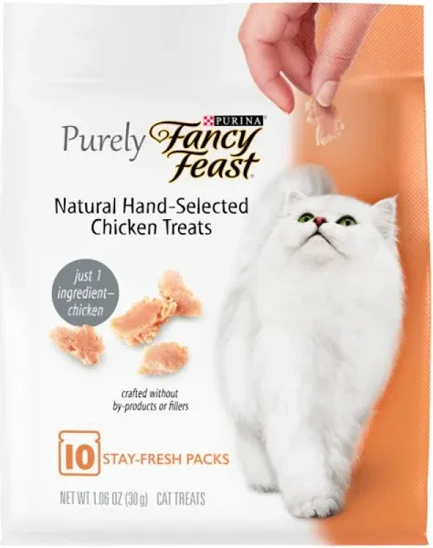 Purina Fancy FEAST Chicken Cat Treats