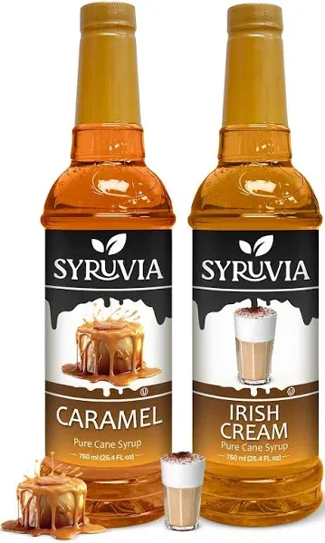 Variety Pack Caramel Irish Cream Syrup