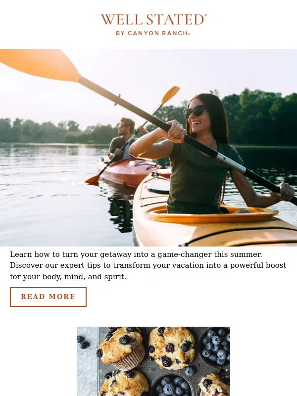 Canyon Ranch - Summer Boosts,A Feel-Good Recipe + More