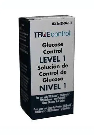 TrueControl Blood Glucose Control Solution Level 1