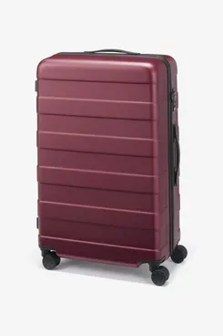 Muji Adjustable Handle Hard Shell Suitcase 75L
