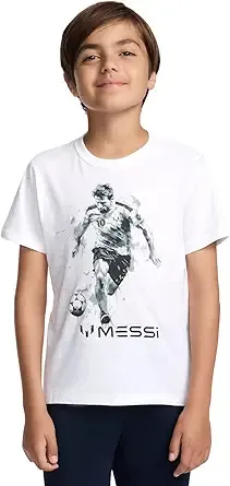 Messi Boys' Lifestyle Short Sleeve T-Shirt (Various Colors) $6.99 + Free Shipping w/ Prime or on $35+