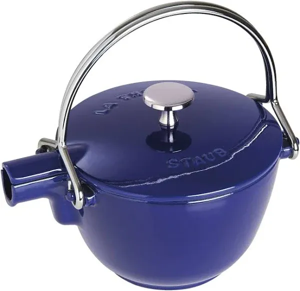 Staub Cast Iron Round Tea Kettle