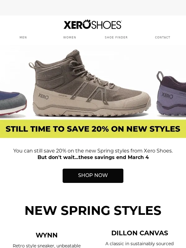 Xero Shoes - New Spring Collection Just Dropped!