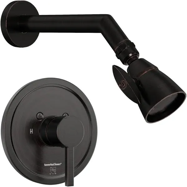 All Metal 2-Inch High Pressure Shower Head Set