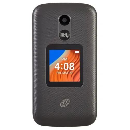 TCL Go Flip 2 T4058G 8GB Factory Unlocked 4G LTE GSM Senior Flip Phone Open Box