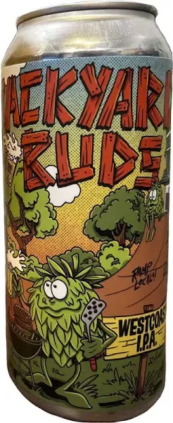 Rad Beer Backyard Buds IPA Can