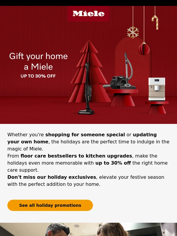 Miele - Up to 30% Off: Shop holiday offers now