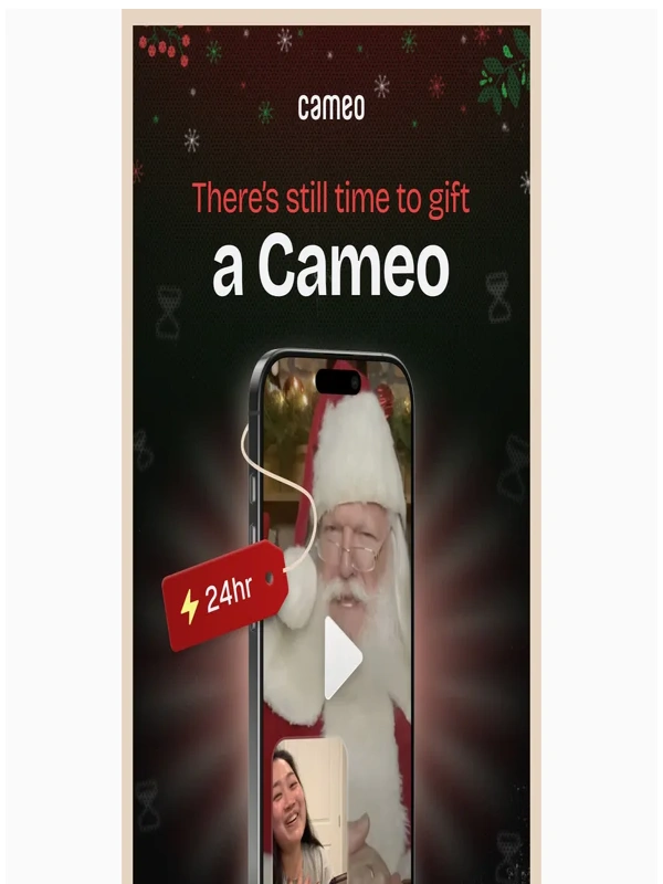 Cameo - You Can Still Gift a Cameo for Christmas!