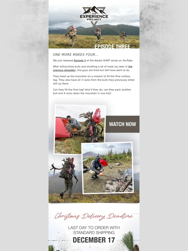 Exo Mtn Gear - ? HUNT Episode 3 — "One More Makes Four"