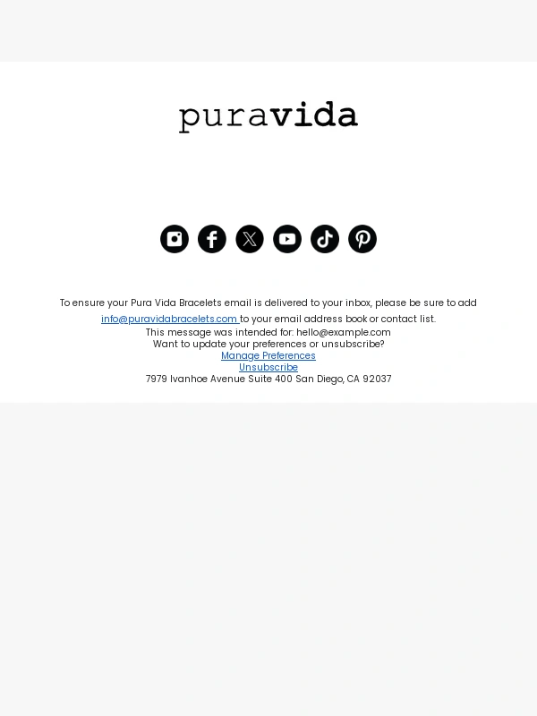 Pura Vida - ? Ends Tonight! 40% off Bestsellers