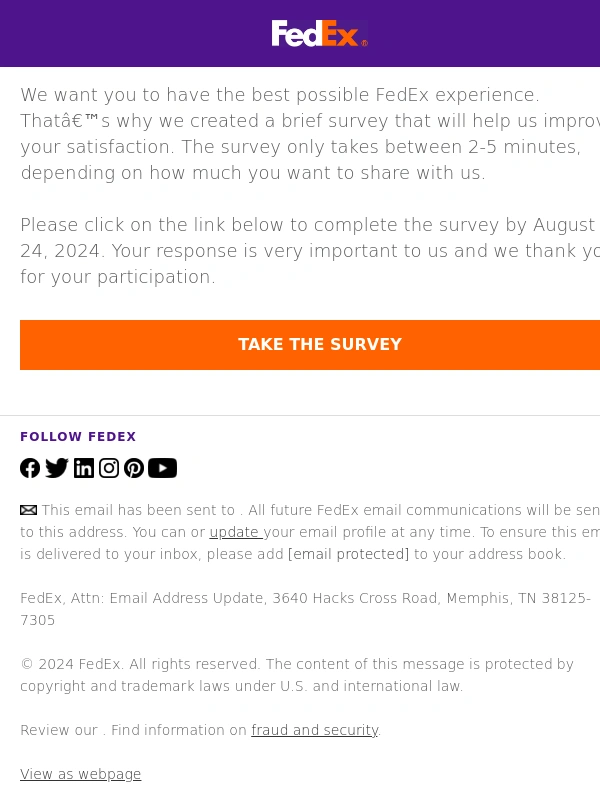 FedEx Office - FedEx Values Your Feedback