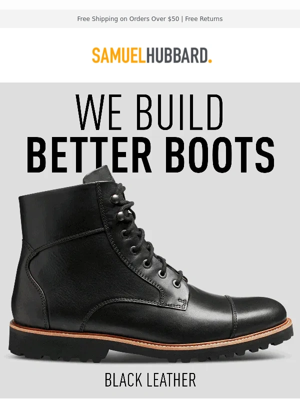 Samuel Hubbard - Ready for Boot Season?
