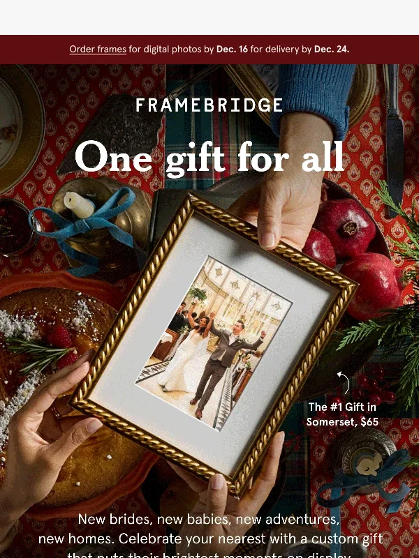 Framebridge - How to make gifting easier