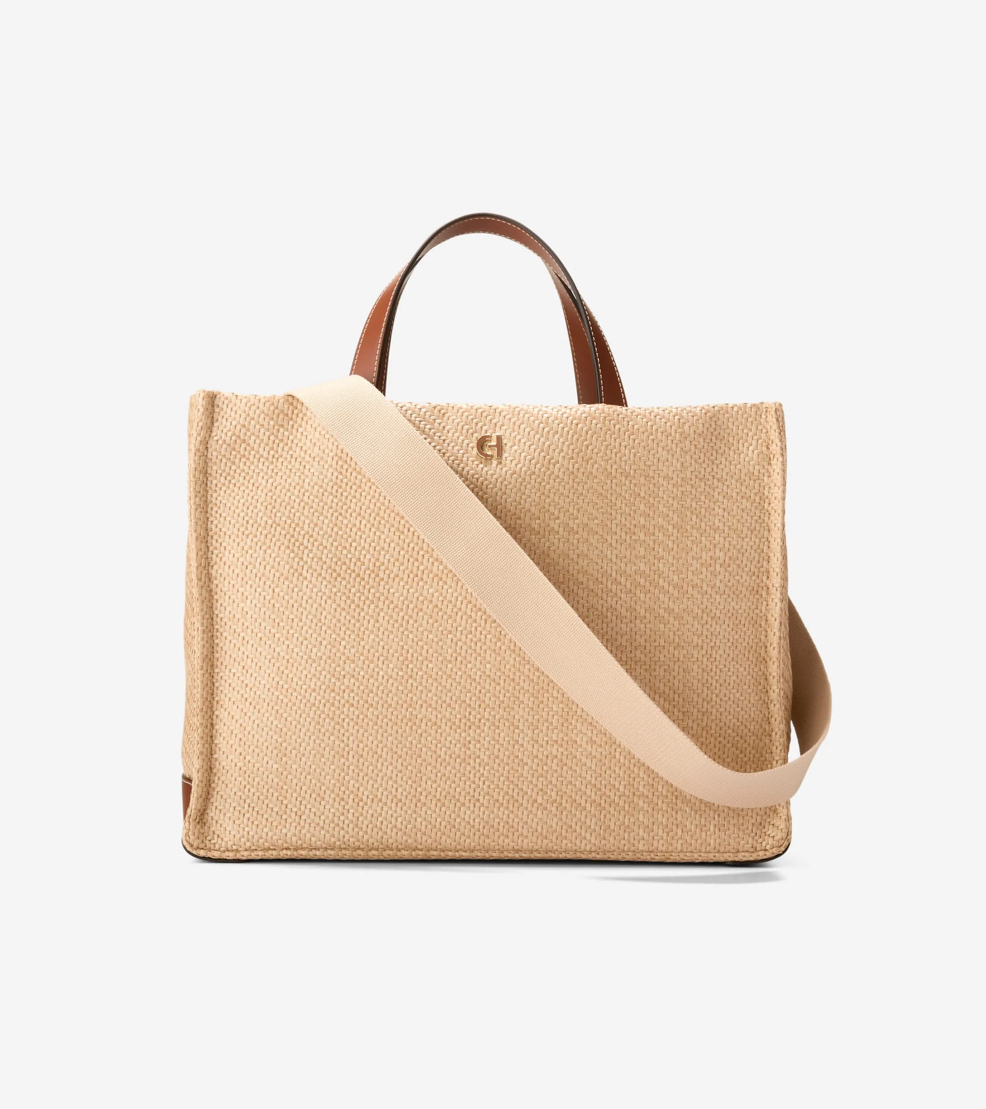 Montecito Medium Straw Tote Bag