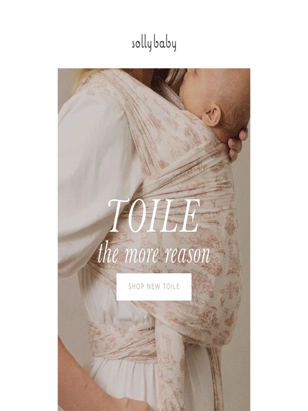 Solly Baby - Our bestselling print,in two new hues