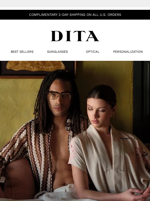 Dita - Titanium Power. Acetate Precision. Meet STATESMAN-SEVEN