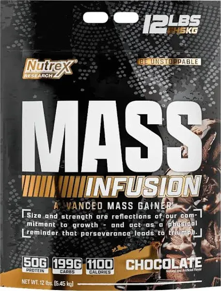 Nutrex Mass Infusion Advanced Mass Gainer 12 lbs