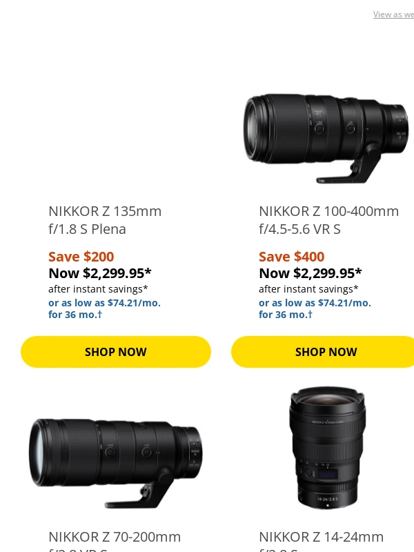 Nikon - Find the perfect lens for you