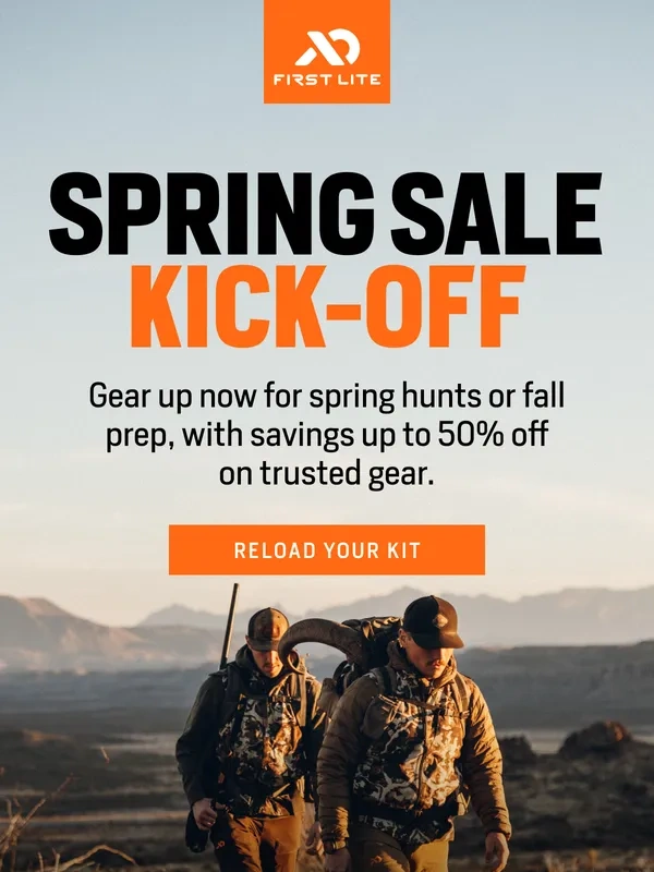 First Lite - Our Spring Sale is Here! Save Up to 50%