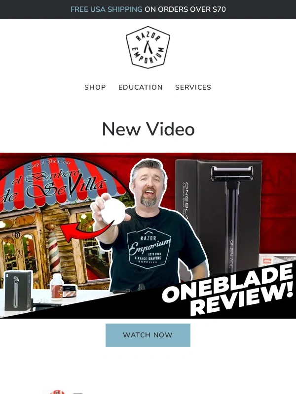 Razor Emporium - Discover the Truth About the OneBlade Razor!