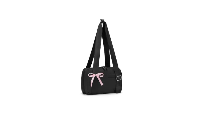 ANKICK Mini Gym Bag Small Duffle Bags Tote for Women Pink Workout Bag Lightweight for Weekender Travel Sports Yoga Fitness