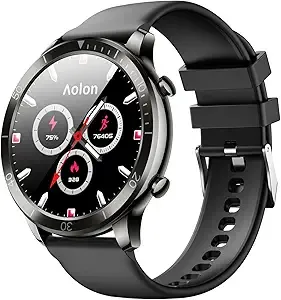 AOLON GTR Ultra Smart Watch (Answer/Make Calls), 1.46 IPS Smart Watches for Men Women 100+ Sport Modes Fitness Watch with Blood Oxygen/Sleep/Heart Rate Monitor, IP67 Waterproof Smartwatch