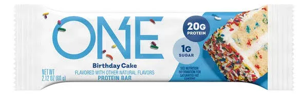 One Birthday Cake Protein Bar