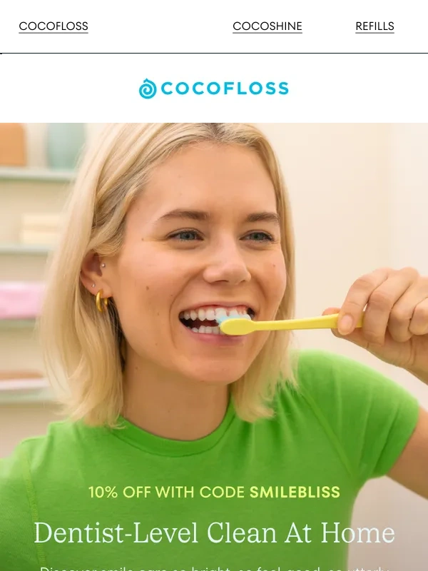 Cocofloss - Come back for the brush
