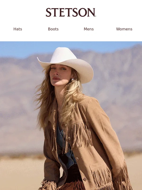 Stetson - Spotlight on Fringe Jackets