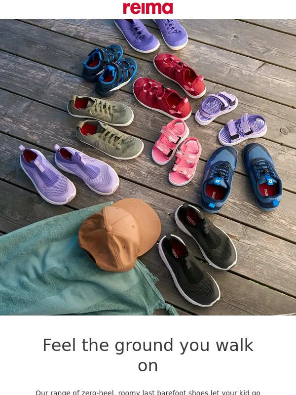 reima - Light barefoot shoes for spring and summer