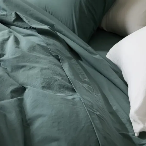 Parachute Percale Sheet Set with Top Sheet - Clay, Queen