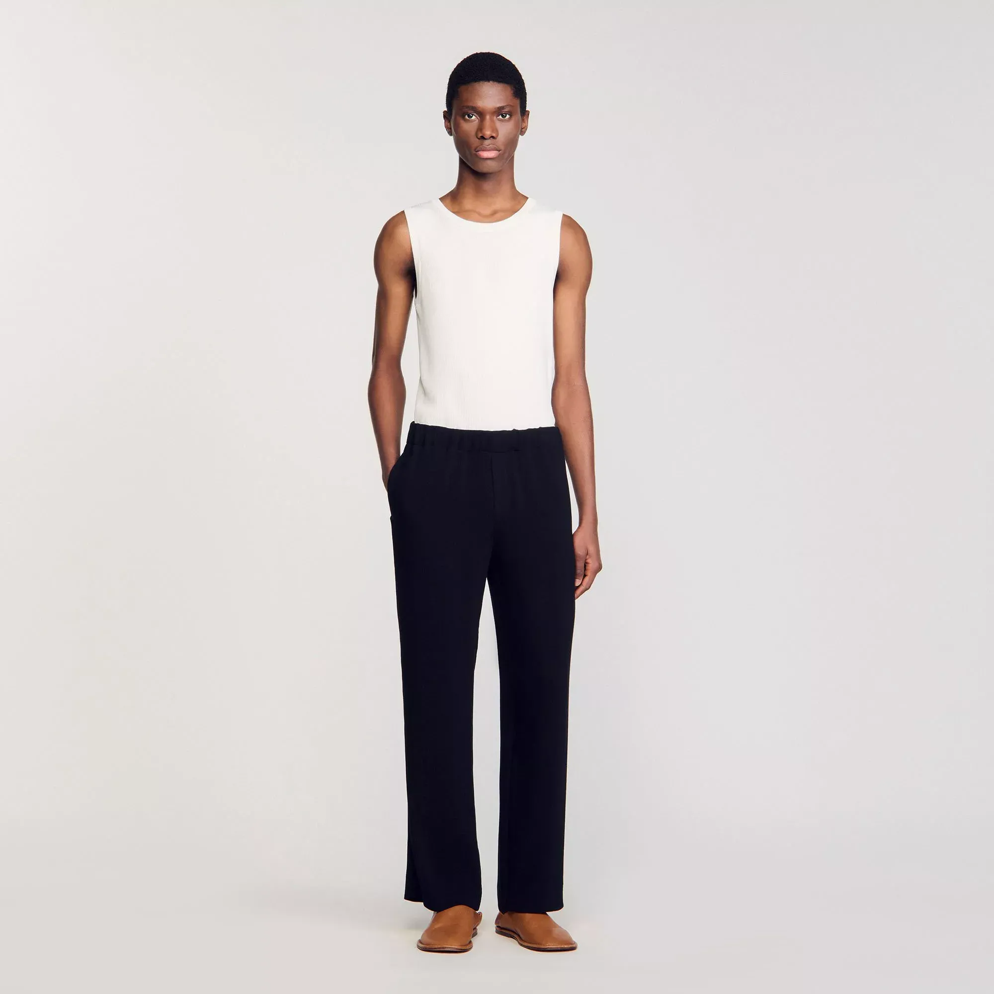 Sandro Pleated trousers - male - XXL