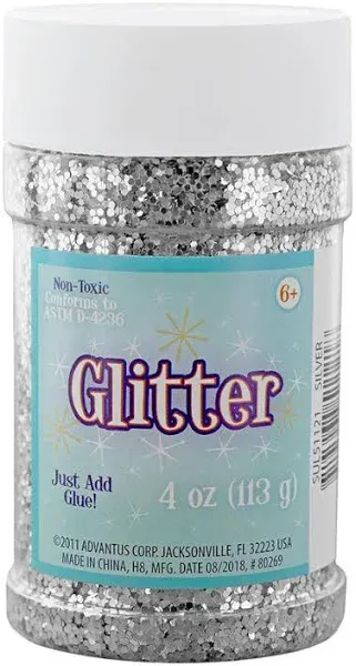 Creative Arts Glitter 4 oz. Jar