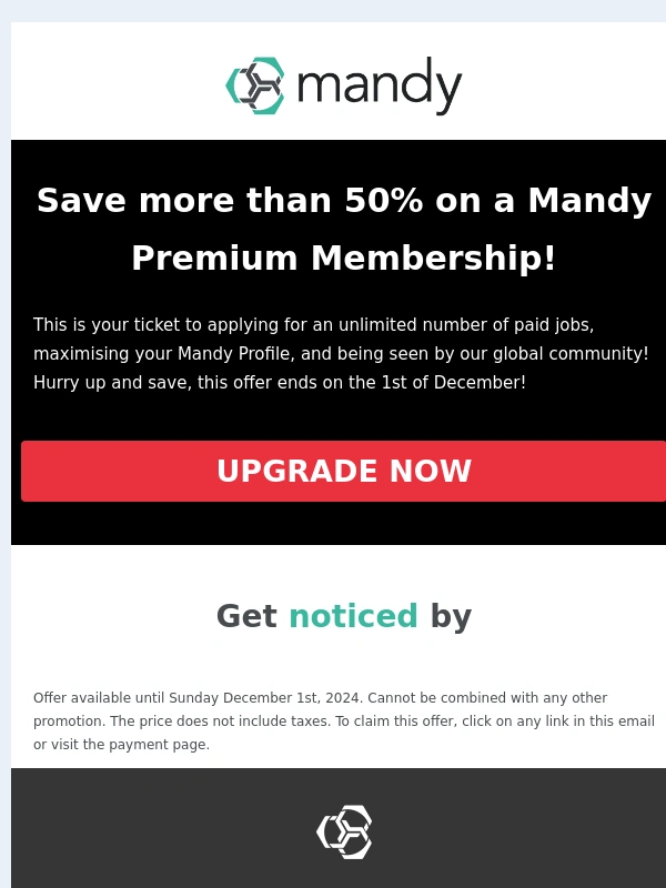 Mandy Crew - Black Friday Sale | 50% OFF Premium Membership