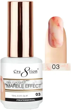 Cre8tion Marble Effect Soak Off Gel