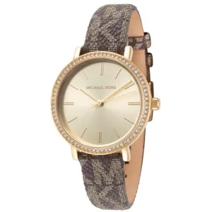 Michael Kors Women's Leather Watch