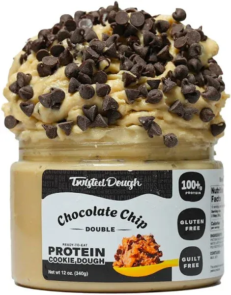 Double Chocolate Chip Protein Cookie Dough