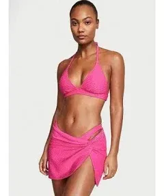 Victoria's Secret Women's Mix & Match Removable Push-Up Halter Bikini Top