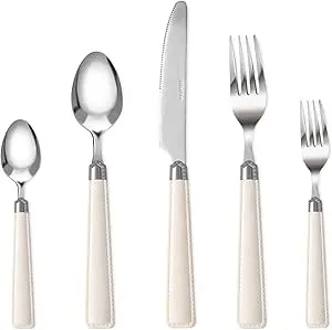 20-Piece Carote Silverware Stainless Steel Flatware Set (Set of 4, Various Colors) $9.99 + Free Shipping w/ Prime or on $35+