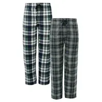 Fruit of the Loom 2-Pack Men's Fleece Pajama Pants
