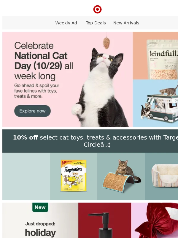Target - National Cat Day savings ?