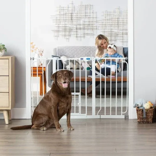 PetSmart Top Paw Extra-Wide Walk-Through Pet Gate