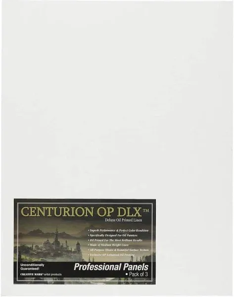 Centurion Deluxe Professional Oil Primed Linen Canvas Panels
