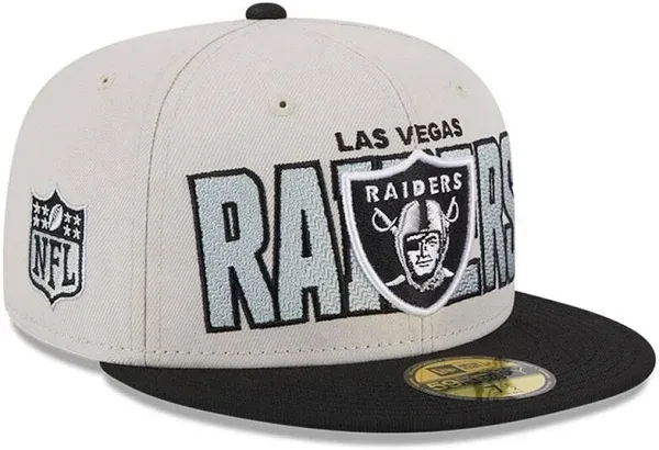 Las Vegas Raiders New Era 2023 NFL Draft On Stage 59FIFTY Fitted Hat