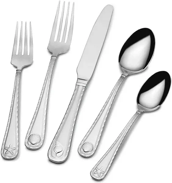 Towle Antigua 20-Piece Stainless Steel Flatware Set